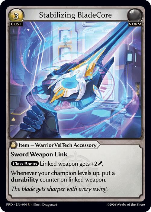 [PRD] Stabilizing BladeCore — 090