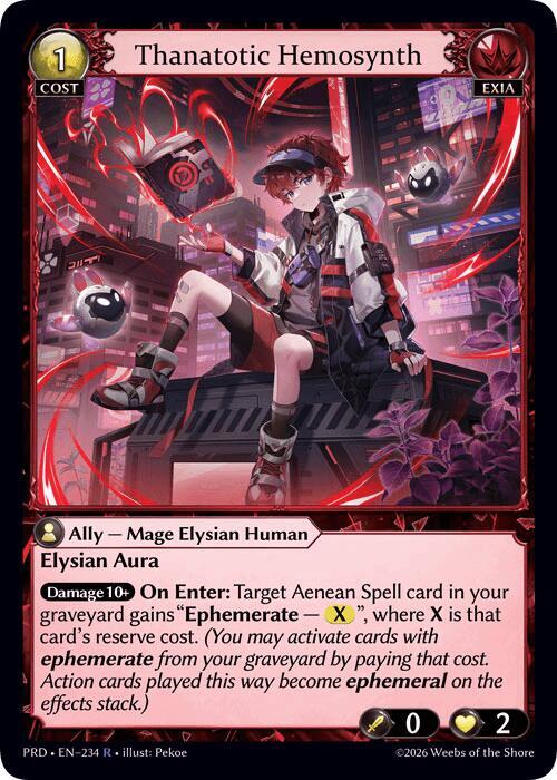 [PRD] Thanatotic Hemosynth — 234