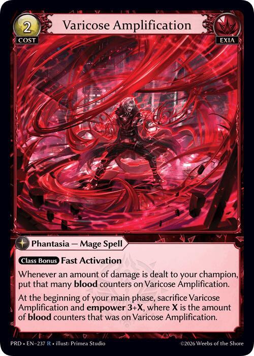 [PRD] Varicose Amplification — 237