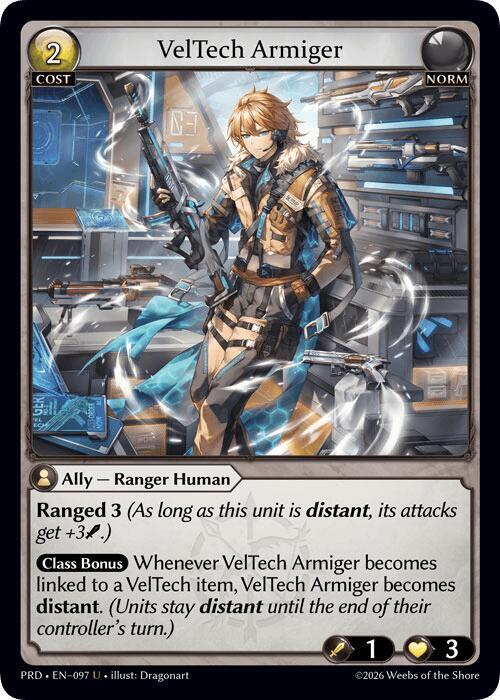 [PRD] VelTech Armiger — 097