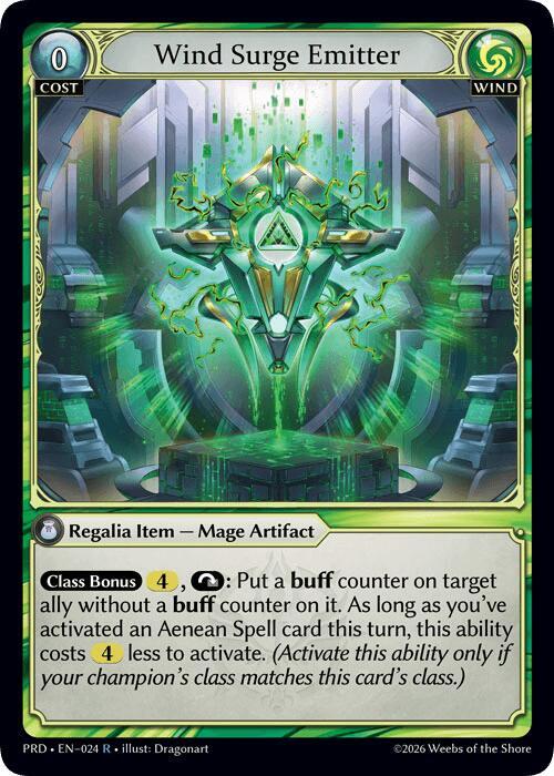 [PRD] Wind Surge Emitter — 024