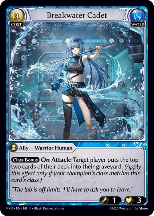 [PRD] Breakwater Cadet (Interference Curio Foil) — 149