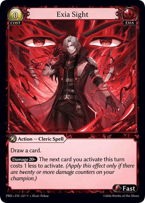 [PRD] Exia Sight (Interference Curio Foil) — 227