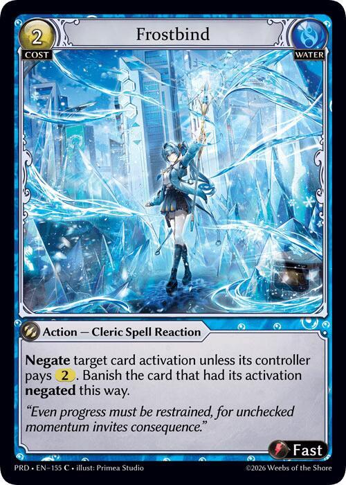 [PRD] Frostbind (Interference Curio Foil) — 155