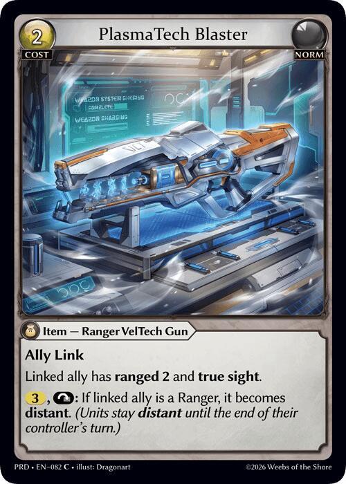 [PRD] PlasmaTech Blaster (Interference Curio Foil) — 082