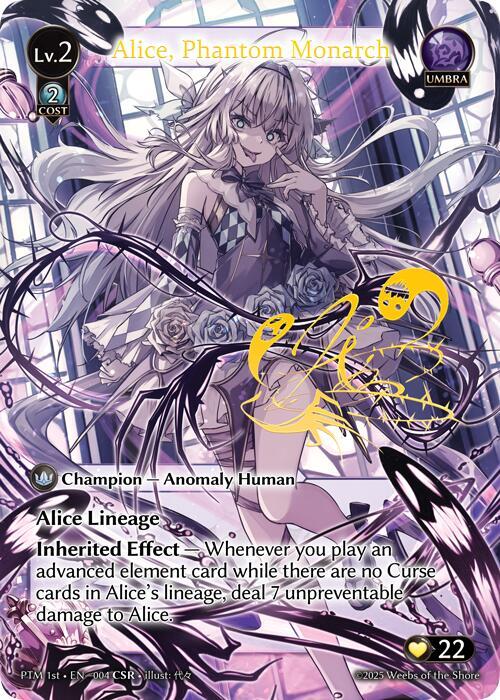 [PTM] Alice, Phantom Monarch (CSR) — 004