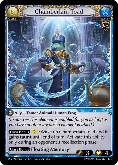 [PTM] Chamberlain Toad — 106