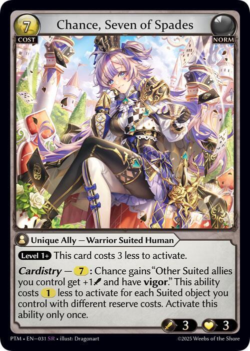 [PTM] Chance, Seven of Spades — 031