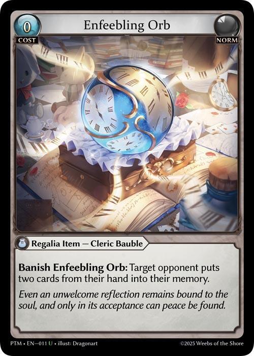 [PTM] Enfeebling Orb — 011