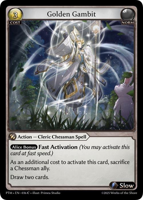 [PTM] Golden Gambit — 036