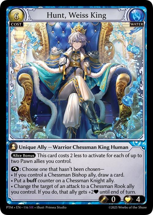 [PTM] Hunt, Weiss King — 116