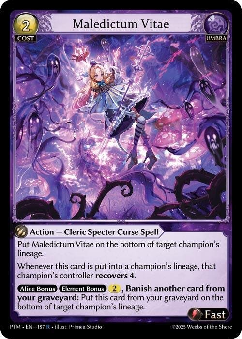 [PTM] Maledictum Vitae — 187