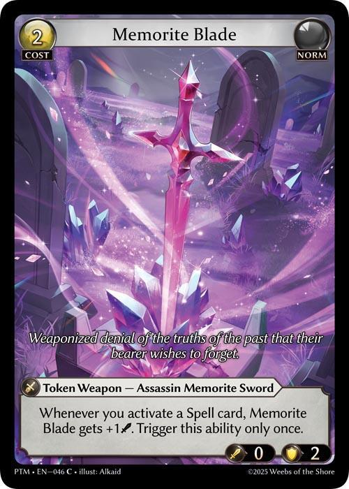 [PTM] Memorite Blade — 046