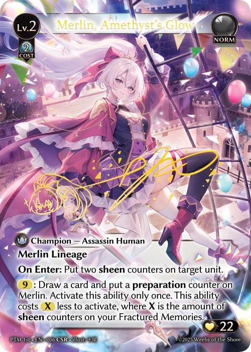 [PTM] Merlin, Amethyst's Glow (CSR) — 006