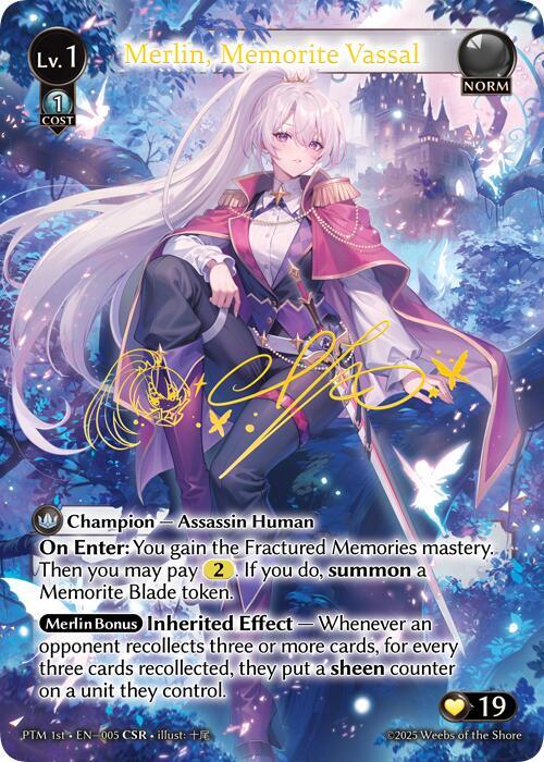 [PTM] Merlin, Memorite Vassal (CSR) — 005
