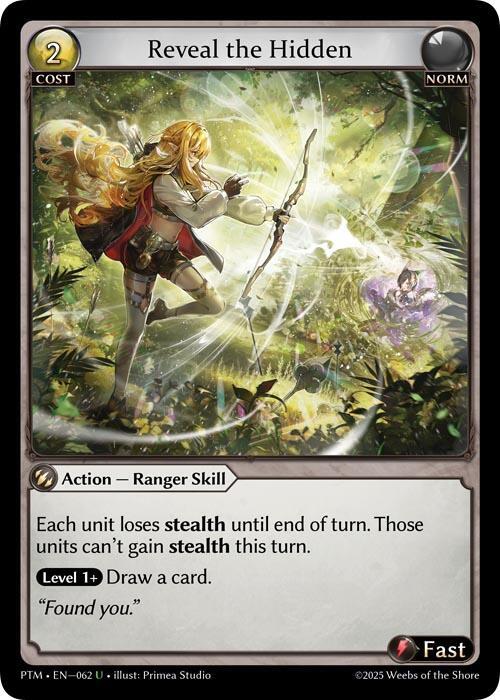 [PTM] Reveal the Hidden — 062