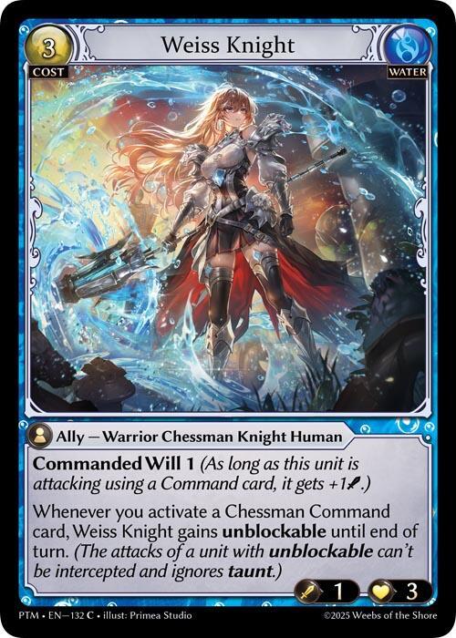 [PTM] Weiss Knight — 132