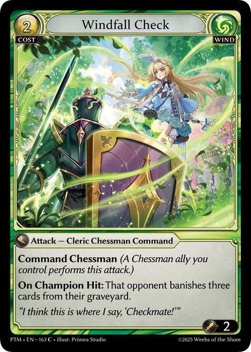 [PTM] Windfall Check — 163