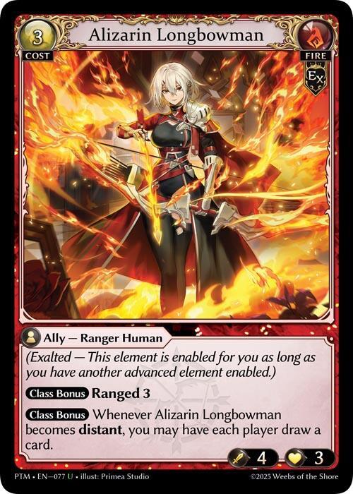 [PTM] Alizarin Longbowman (Curio Foil) — 077