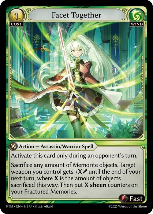 [PTM] Facet Together (Curio Foil) — 143