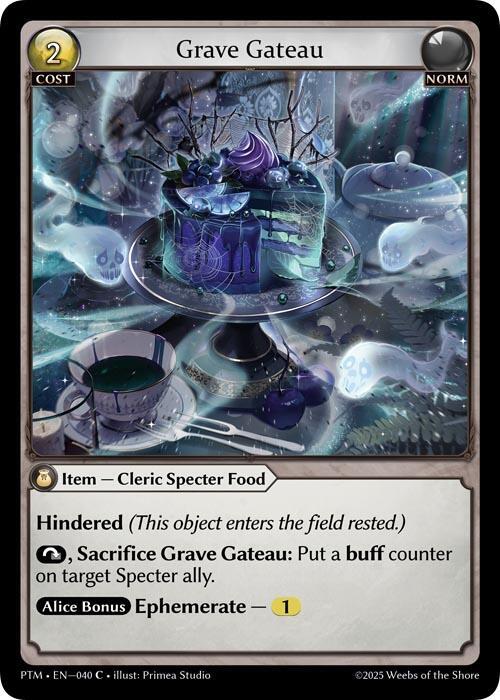 [PTM] Grave Gateau (Curio Foil) — 040