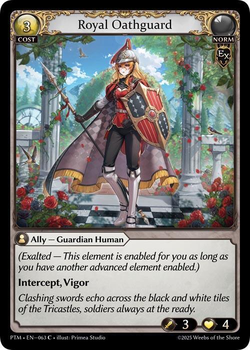 [PTM] Royal Oathguard (Curio Foil) — 063