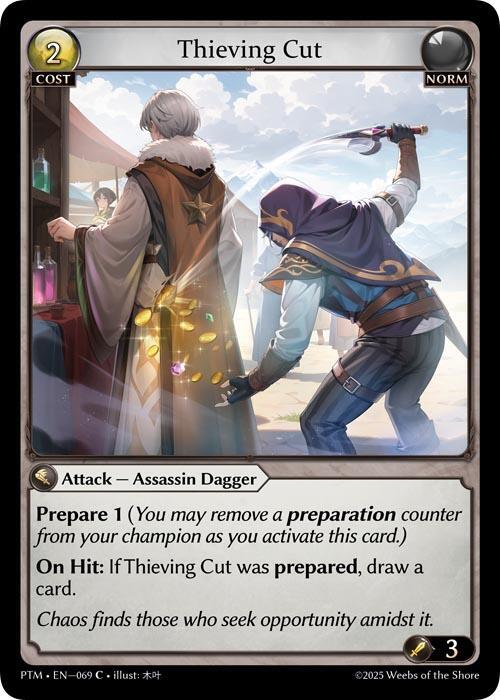 [PTM] Thieving Cut (Curio Foil) — 069