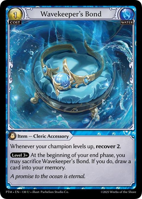 [PTM] Wavekeeper's Bond (Curio Foil) — 130