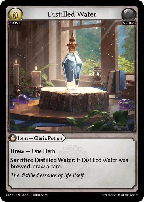 [RDO] Distilled Water — 068