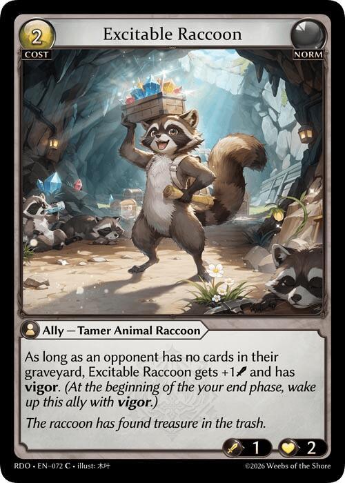 [RDO] Excitable Raccoon — 072