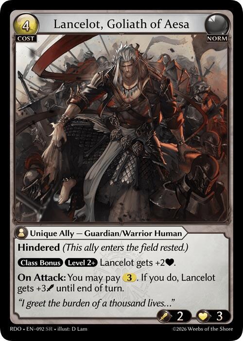 [RDO] Lancelot, Goliath of Aesa — 092