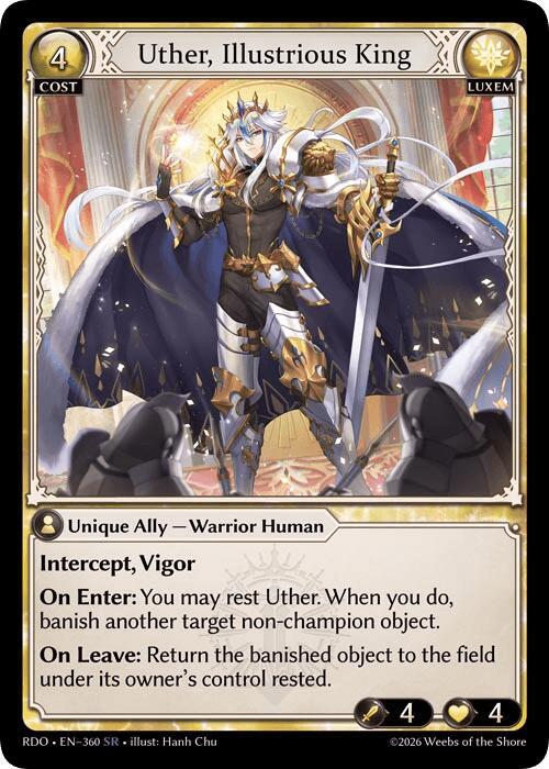 [RDO] Uther, Illustrious King — 360
