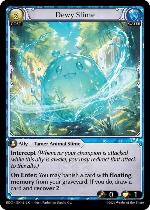 [RDO] Dewy Slime (Curio Foil) — 212