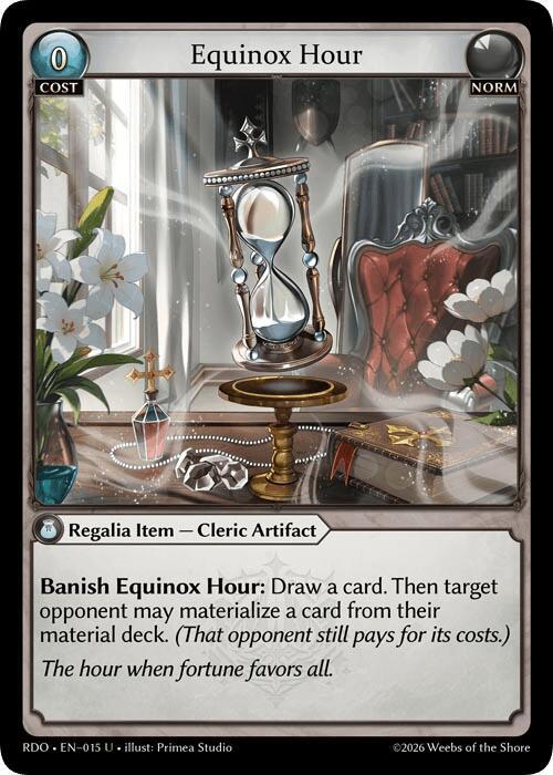 [RDO] Equinox Hour (Curio Foil) — 015