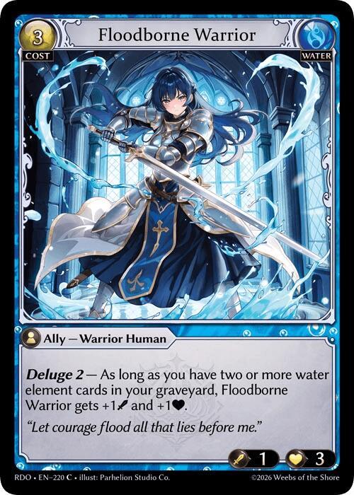 [RDO] Floodborne Warrior (Curio Foil) — 220