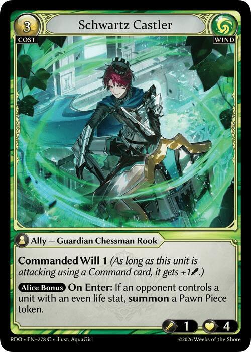 [RDO] Schwartz Castler (Curio Foil) — 278