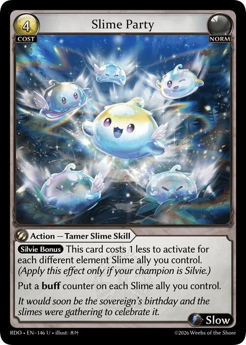 [RDO] Slime Party (Curio Foil) — 146