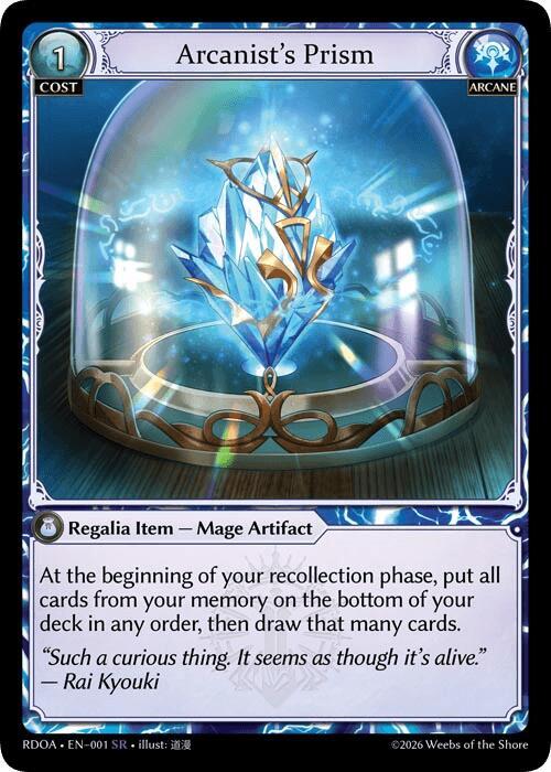 [RDO] Arcanist's Prism — 001