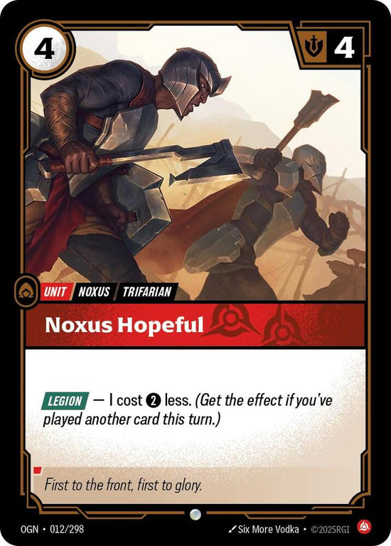 [Origins] Noxus Hopeful — 012/298