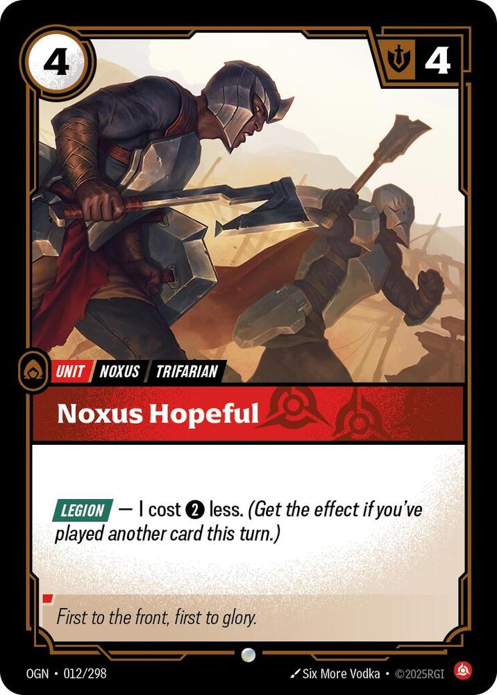 [Origins] Noxus Hopeful — 012/298