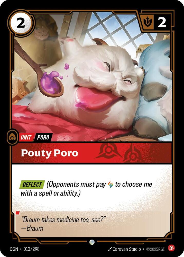 [Origins] Pouty Poro — 013/298
