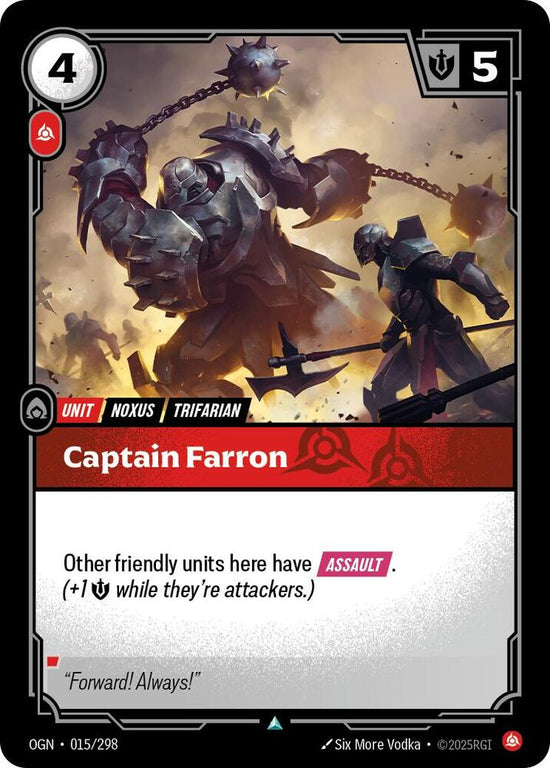 [Origins] Captain Farron — 015/298