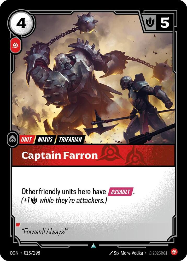 [Origins] Captain Farron — 015/298