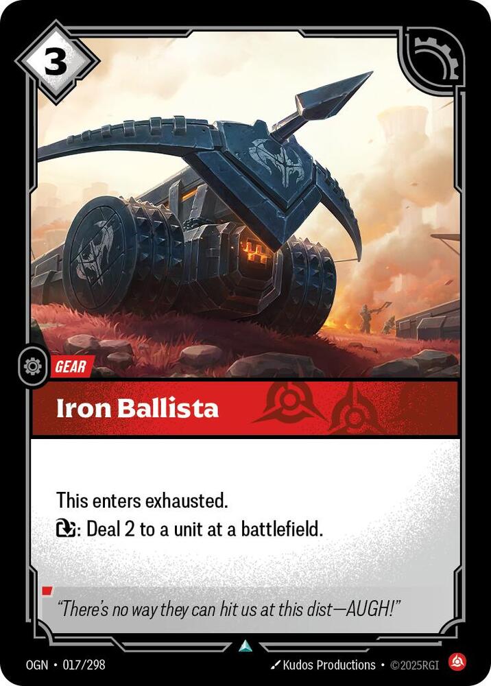 [Origins] Iron Ballista — 017/298