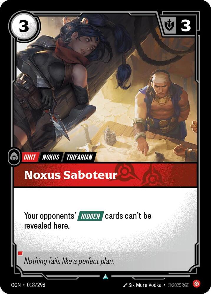 [Origins] Noxus Saboteur — 018/298
