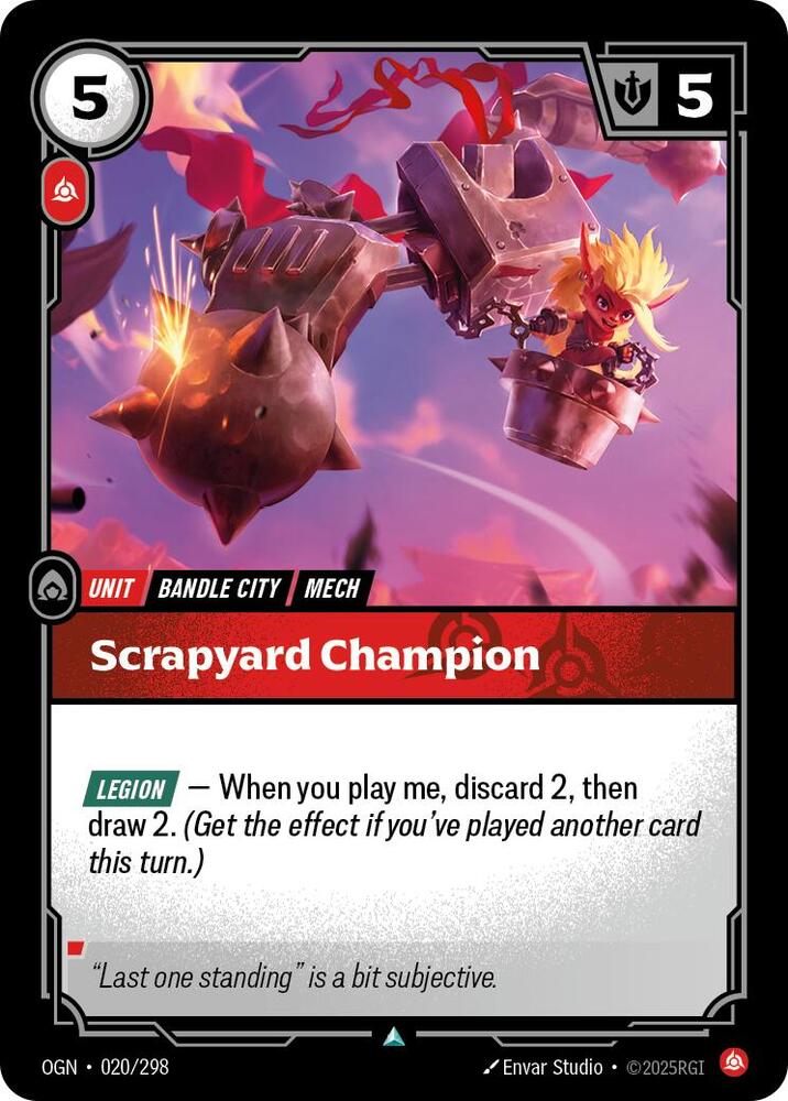 [Origins] Scrapyard Champion — 020/298