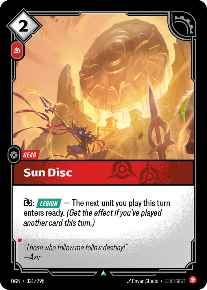 [Origins] Sun Disc — 021/298