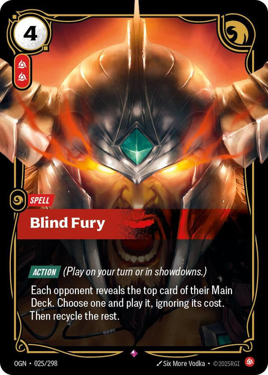 [Origins] Blind Fury — 025/298