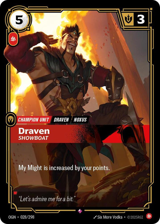 [Origins] Draven, Showboat — 028/298