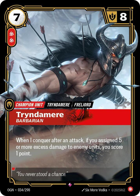 [Origins] Tryndamere, Barbarian — 034/298